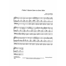I do not know how to love him /A Lloyd Webber